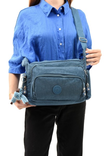 Çapraz Askılı Ultra Hafif Çok Cepli Omuz Çantası Klinkıl Kumaş fiyatları