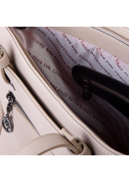 Kadın Büyük Boy Omuz Çantası Kum Lacste fırsatları