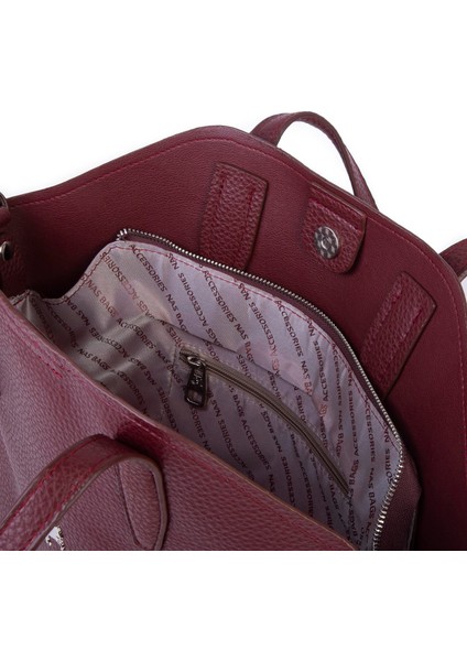 Kadın Büyük Boy Omuz Çantası Çapraz Askılı Bordo Lopez indirimleri