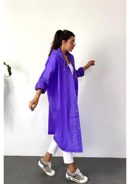 Yağmurluk Unisex Mrc 881 - Mor modelleri