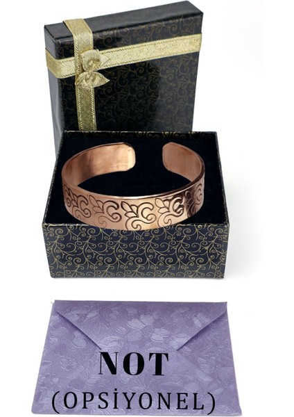El Yapımı Ayarlanabilir Saf Bakır Bileklik Seti, Bakır Bilezik BB-326 fiyatları