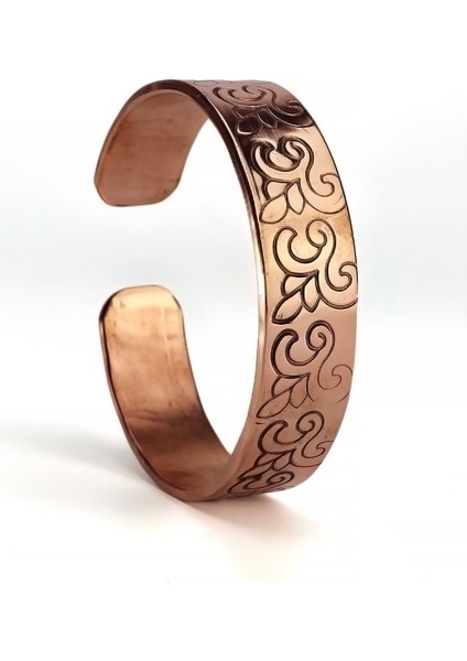 El Yapımı Ayarlanabilir Saf Bakır Bileklik Seti, Bakır Bilezik BB-326 fırsatları