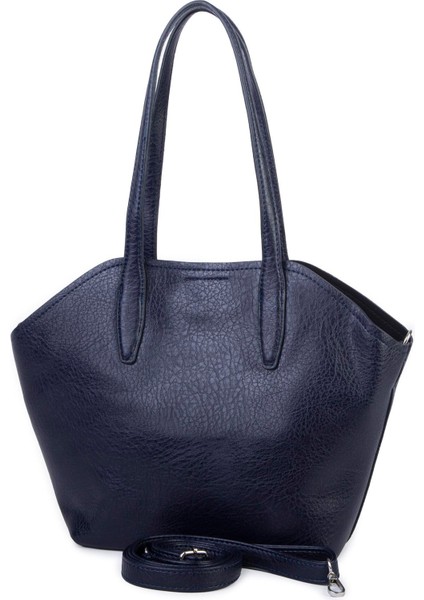 Kadın Büyük Boy Omuz Çantası Çapraz Askılı Lacivert Victoria modelleri