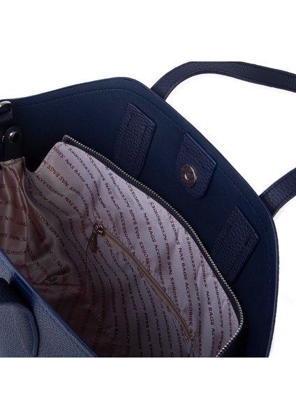 Kadın Büyük Boy Omuz Çantası Çapraz Askılı Lacivert Lopez indirimleri