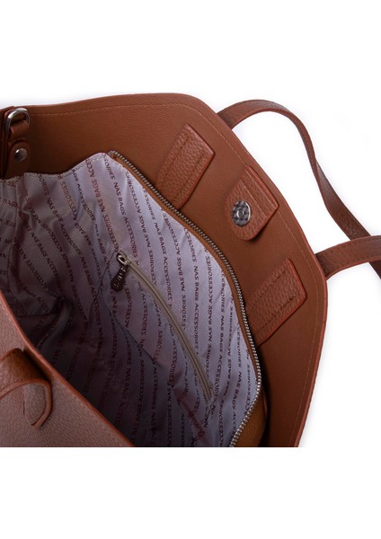 Kadın Büyük Boy Omuz Çantası Çapraz Askılı Taba Lopez indirimleri