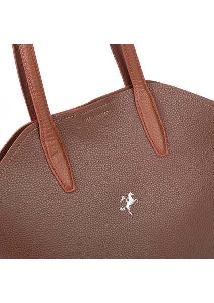 Kadın Büyük Boy Omuz Çantası Çapraz Askılı Vizon Taba Lopez fiyatları