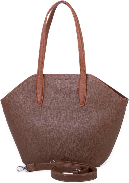 Kadın Büyük Boy Omuz Çantası Çapraz Askılı Vizon Taba Lopez modelleri