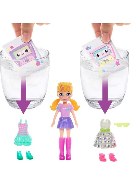 Polly Pocket Radyo Temalı Moda Eğlencesi Oyun Seti Kız Erkek Çocuk Oyuncak Eğitici Oyuncaklar modelleri