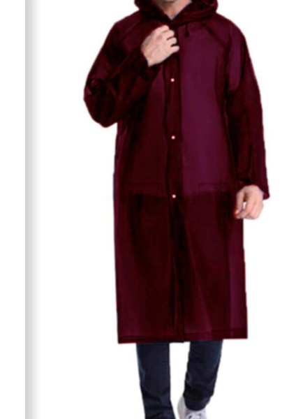 Yağmurluk Unisex Mrc 881 - Bordo