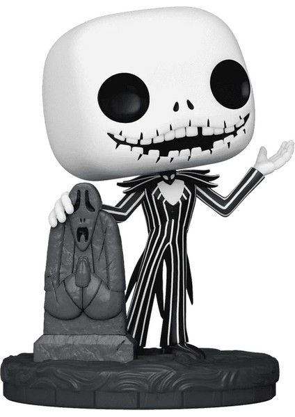 Funko Pop Disney: The Nightmare Before Christmas 30TH - Jack W/gravestone Kız Erkek Çocuk Oyuncak Eğ