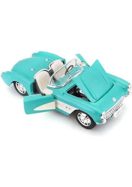 May 31275 1957 Chevrolet Corvette 1:24 Kız Erkek Çocuk Oyuncak Eğitici Oyuncaklar modelleri