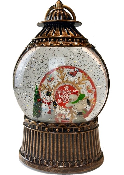 Kar Küresi Plastik Fener LLM-HDY0003 Kız Erkek Çocuk Oyuncak Eğitici Oyuncaklar