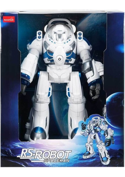 76900 Robot Spaceman Uzaktan Kumandalı Sesli ve Işıklı Kız Erkek Çocuk Oyuncak Eğitici Oyuncaklar