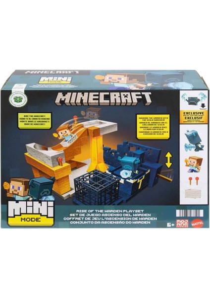 HXT72 Minecraft Warden Oyun Seti Kız Erkek Çocuk Oyuncak Eğitici Oyuncaklar