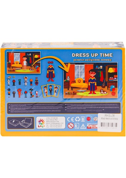 LC7983 Manyetik Aktivite Kıyafet Değiştirme Oyunu -Laçokids Kız Erkek Çocuk Oyuncak Eğitici Oyuncakl fiyatları