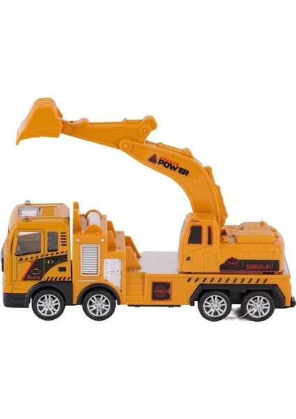 YH-711-54A Sürtmeli Metal 1:50 Sarı Vinç ve Kız Erkek Çocuk Oyuncak Eğitici Oyuncaklar fiyatları