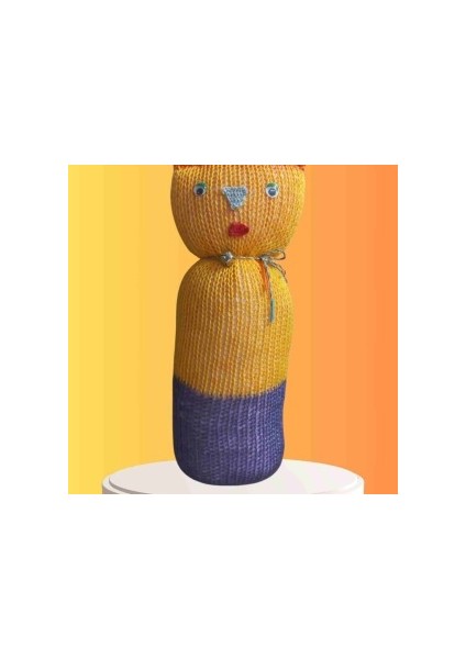 Tıkırık Örgü Yastık Uyku ve Oyun Arkadaşı Çıtırtı - 45 cm