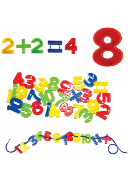 King Kids Eğitici Sayılar 192 Parça Kız Erkek Çocuk Oyuncak Eğitici Oyuncaklar