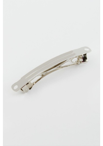 Techmrt Metal Otamatik Toka 6 cm 1 Adet-Gümüş Rengi