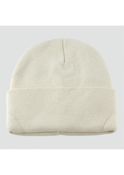 Techmrt Çift Kat 1 Nci Kalite Renkli Bere Bere Eldiven -Pudra Rengi