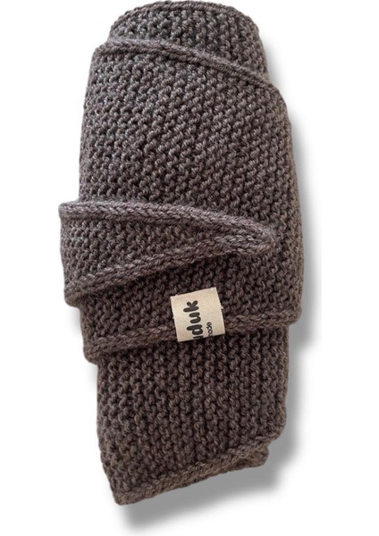 Sophie Örgü Eşarp Fular Şal Pfdkf2 Kahverengi indirimleri