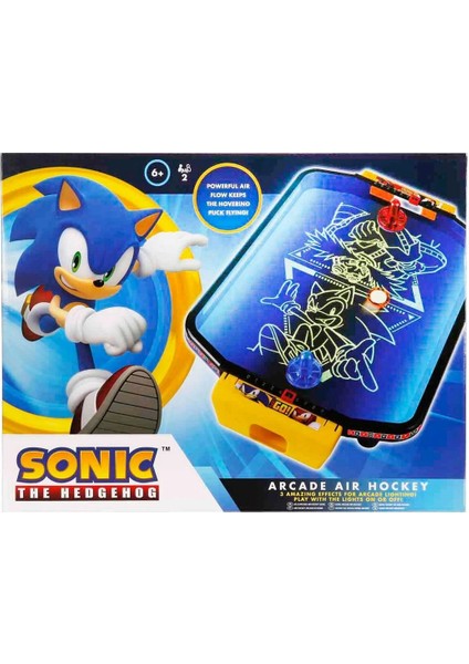 Işıklı Sonic Arcade Masaüstü Hava Hokeyi Kız Erkek Çocuk Oyuncak Eğitici Oyuncaklar modelleri