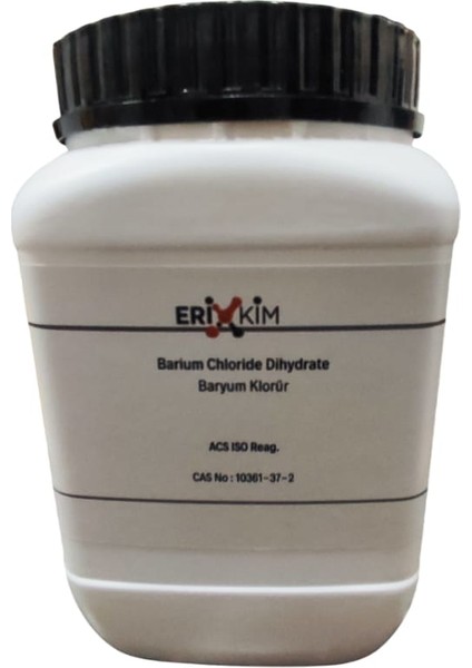 Baryum Klorür 1 kg Baryum Klorür Dihidrat