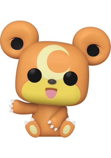 Funko Pop Games: Pokemon- Teddiursa (Emea) Kız Erkek Çocuk Oyuncak Eğitici Oyuncaklar