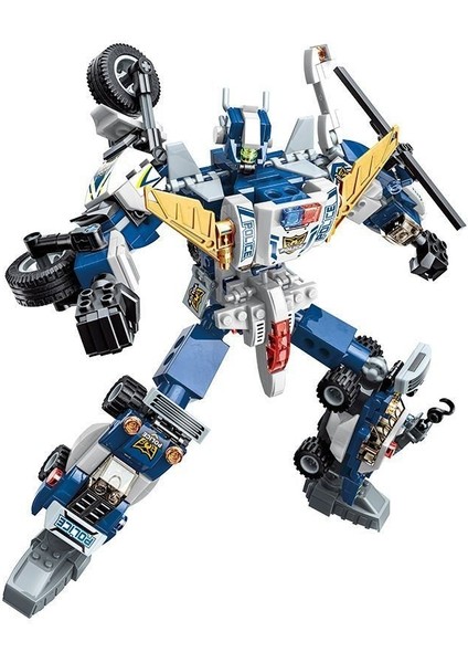 KP-41104 Keepley Polis Araçları Blok Seti -Vagon Life Kız Erkek Çocuk Oyuncak Eğitici Oyuncaklar fiyatları