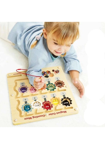Manyetik Meşgul Arı Labirenti Kız Erkek Çocuk Oyuncak Eğitici Oyuncaklar fiyatları