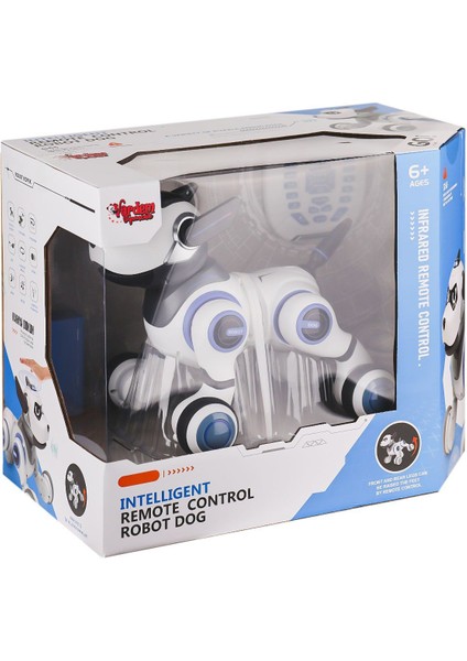 G55 Kumandalı Şarjlı Işıklı Müzikli Interaktif Robot Köpek -Vardem Oyuncak Kız Erkek Çocuk Oyuncak E fiyatları