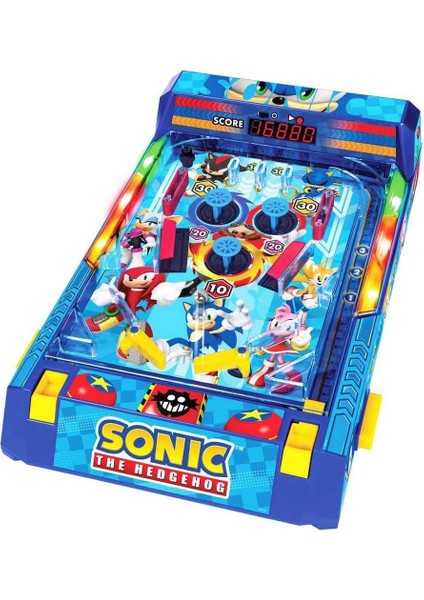 Sesli ve Işıklı Sonic Masaüstü Arcade Pinball Kız Erkek Çocuk Oyuncak Eğitici Oyuncaklar