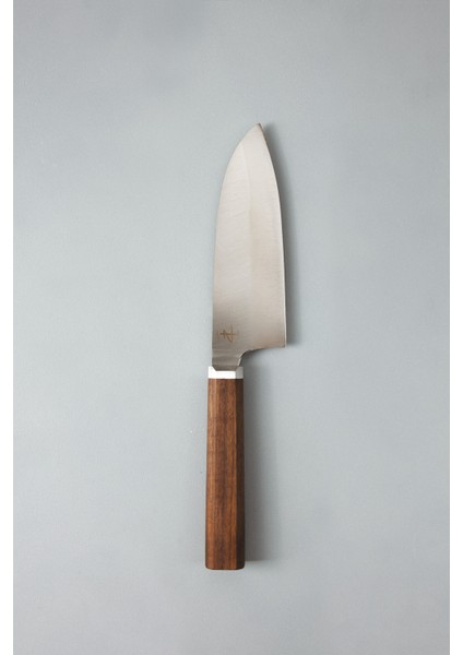 Pinnacle Serisi, N690 Paslanmaz Çelik, Amerikan Ceviz DEBA Şef Bıçağı 16 cm