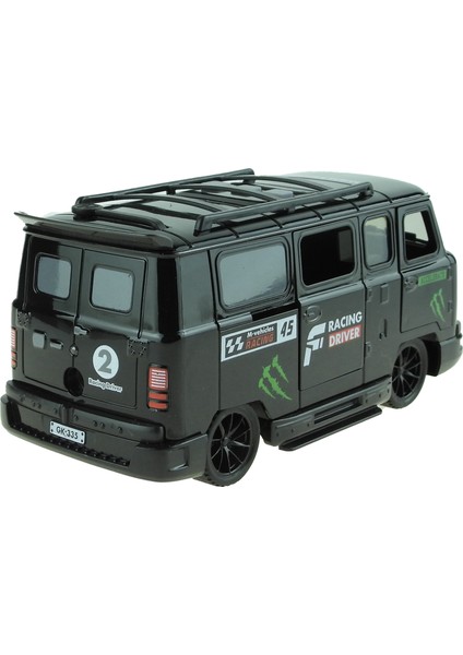 Oyuncak Minibüs Işıklı Sesli Duman Çıkaran Sürtmeli Minibüs Siyah fiyatları