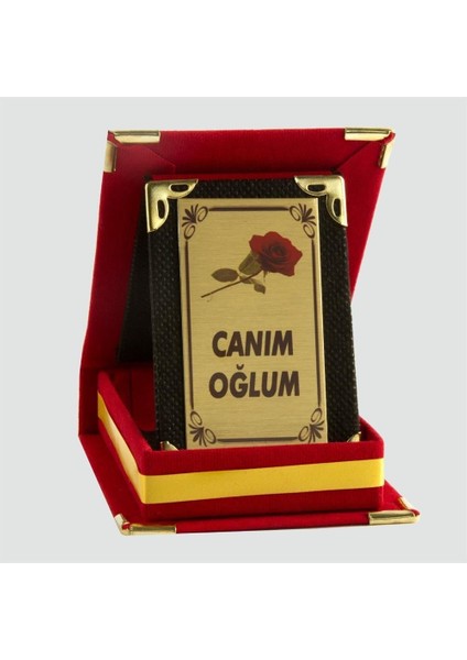 Techmrt Canım Oğlum Plaketi-Kırmızı fiyatları