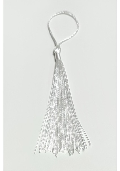 Techmrt Tesbih Püskülü 1 Adet-Beyaz