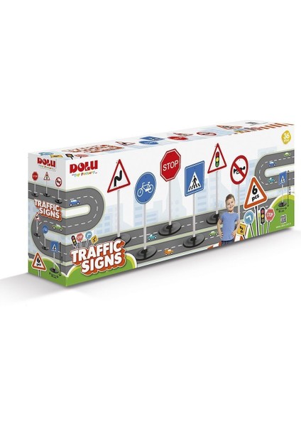 8080 Trafik Işaretleri Kız Erkek Çocuk Oyuncak Eğitici Oyuncaklar