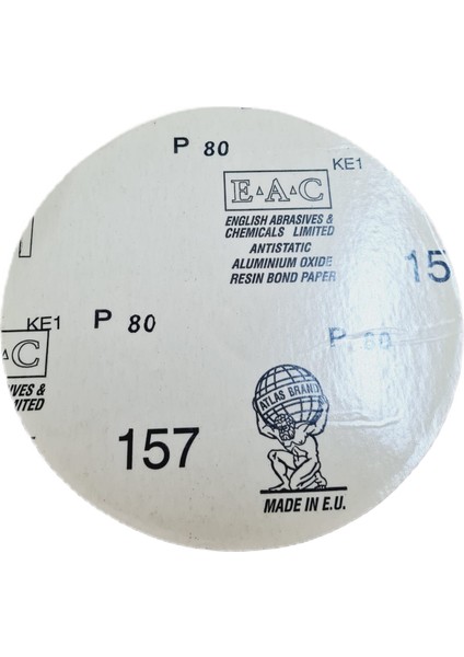 Yapışkanlı Zımpara Düz Ebat 200 | Kalite 157 | 80 Kum | Dayanıklı Yüzey Zımparası | 5 Adet