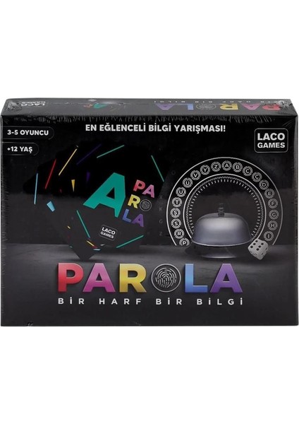 Parola Oyunu -Lç Kız Erkek Çocuk Oyuncak Eğitici Oyuncaklar