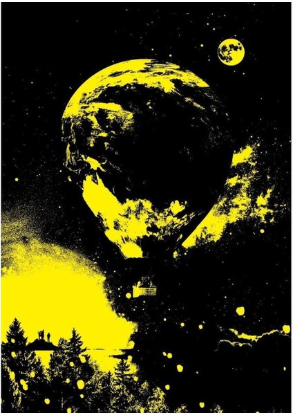 5013 Ay'a Yolculuk 1000 Parça Neon Puzzle Kız Erkek Çocuk Oyuncak Eğitici Oyuncaklar modelleri