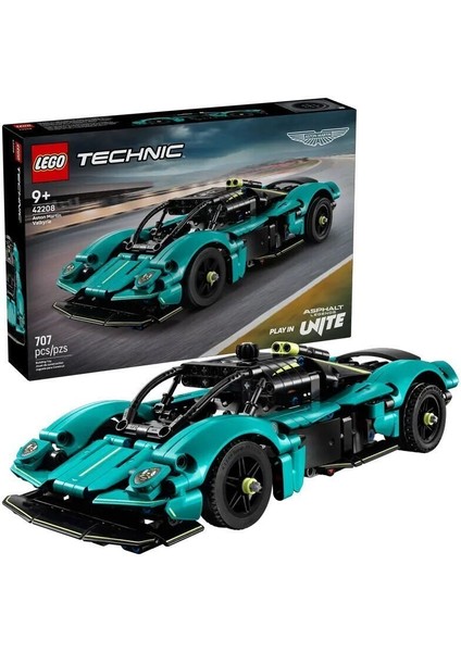 42208 LEGO Technic Aston Martin Valkyrie 707 Parça +9 Yaş Kız Erkek Çocuk Oyuncak Eğitici Oyuncaklar
