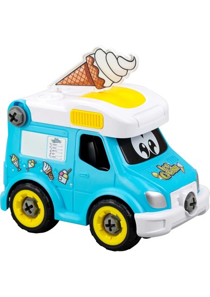 Silverlit Tooko Ilk Montaj Dondurma Kamyonum Uzaktan Kumandalı 81481 Kız Erkek Çocuk Oyuncak Eğitici modelleri