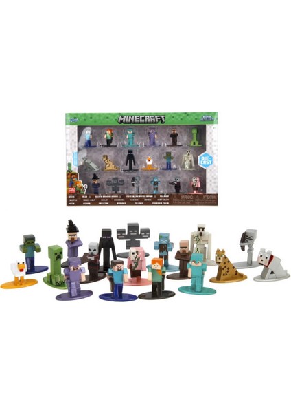Minecraft Çoklu Figür Paketi Kız Erkek Çocuk Oyuncak Eğitici Oyuncaklar