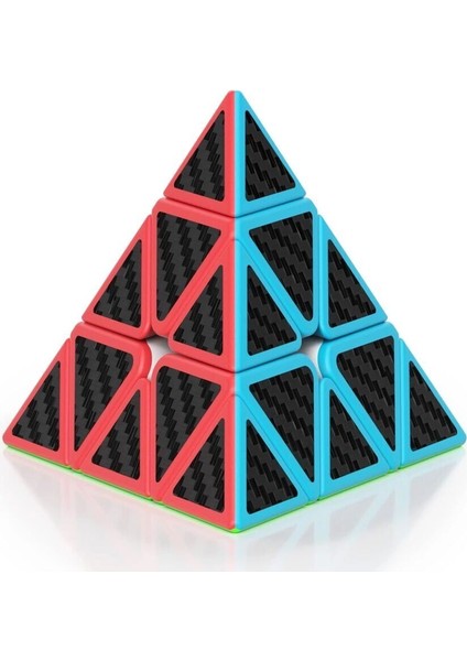 EQY672 Qy Fiber Karbon Pyramid Küp Kız Erkek Çocuk Oyuncak Eğitici Oyuncaklar fiyatları