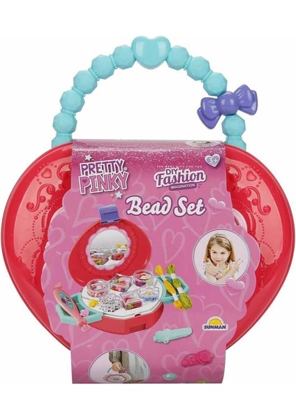 S00003661 Hobi Boncuk Yapımı Kulplu Çanta -Sun Kız Erkek Çocuk Oyuncak Eğitici Oyuncaklar