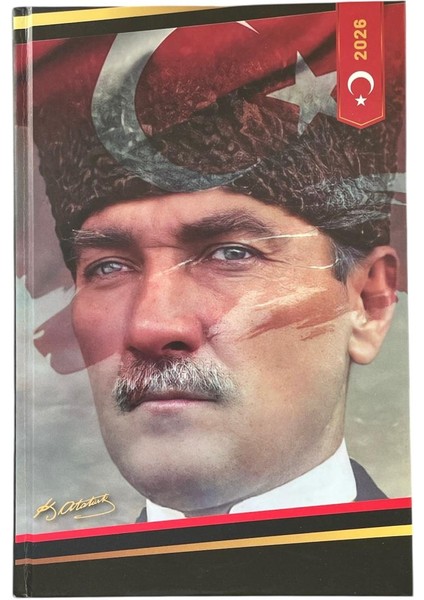 Mcoys 2026 Atatürk Ajanda Günlük 17*24