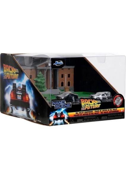 Geleceğe Dönüş Saat Kulesi Nano Sahnesi Diorama Modellemesi Kız Erkek Çocuk Oyuncak Eğitici Oyuncakl fiyatları