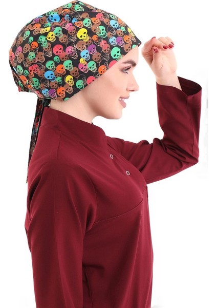 Tesettür Bone - 9007 Rekli Kuru Kafa indirimleri