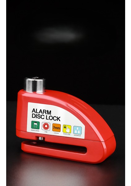Alarmlı Hatırlatma Kablolu Disk Kilidi Motosiklet Su Geçirmez Sesli Alarm Yüksek Ses Kilit 110 Db Kilit fırsatları
