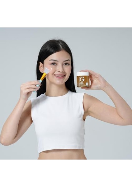 Goccia Keten Tohumu Jel Yüz Maskesi-Flaxseed Face Mask 100ML Yüz Maskesi